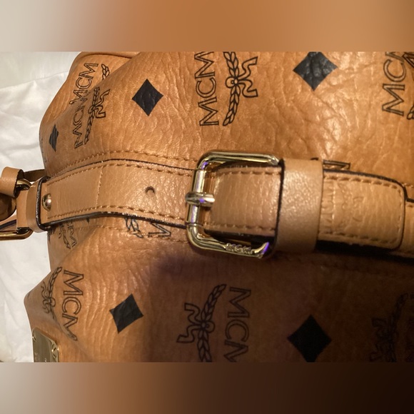 MCM Cognac Bowler’s Bag - Picture 13 of 16